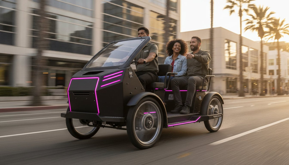 Commercial 3-Seater Electric Pedicab: The 2026 Industrial Fleet Guide