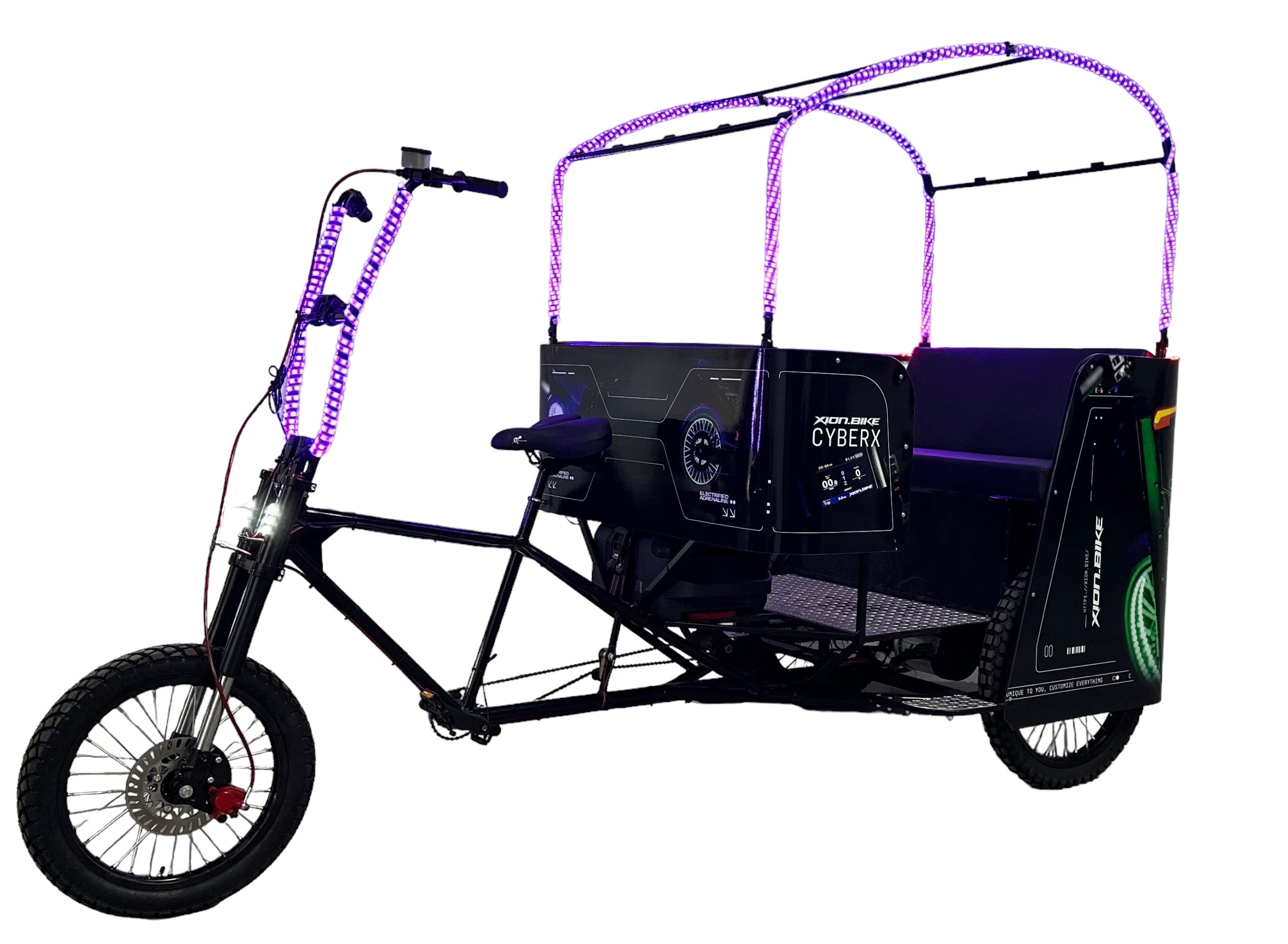 Electric Six-Seater Pedicab