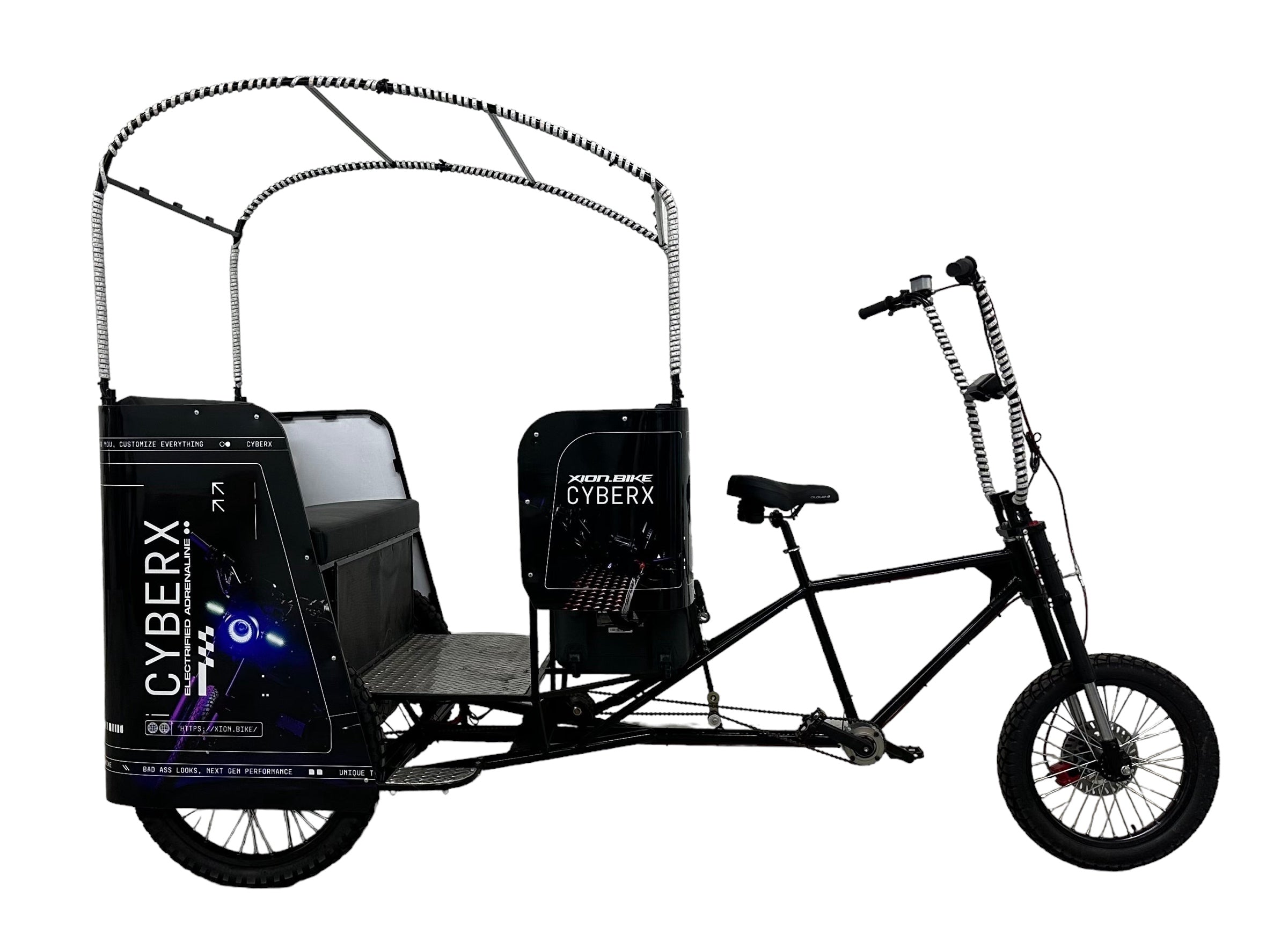 Electric Six-Seater Pedicab