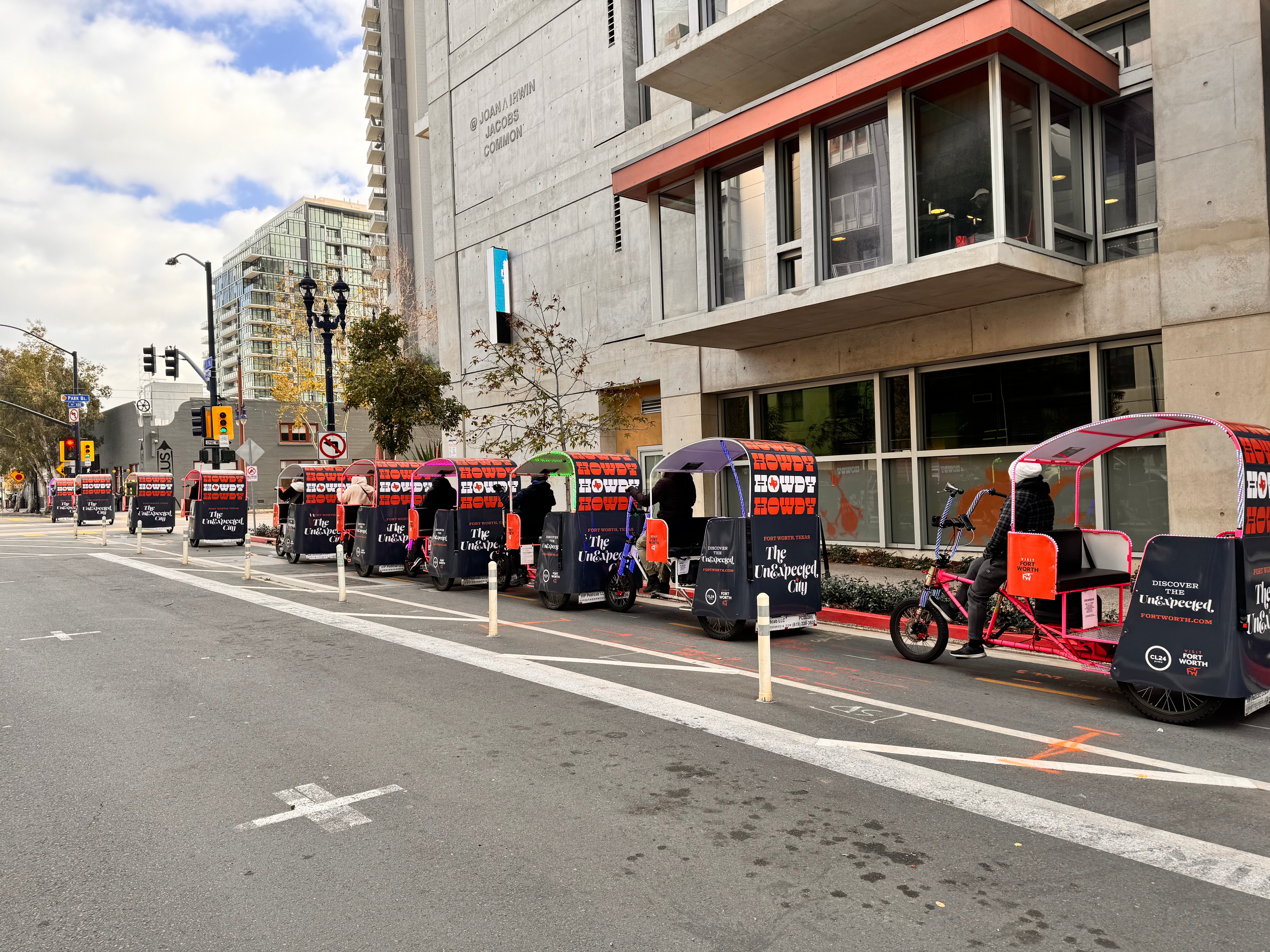 Electric Six-Seater Pedicab
