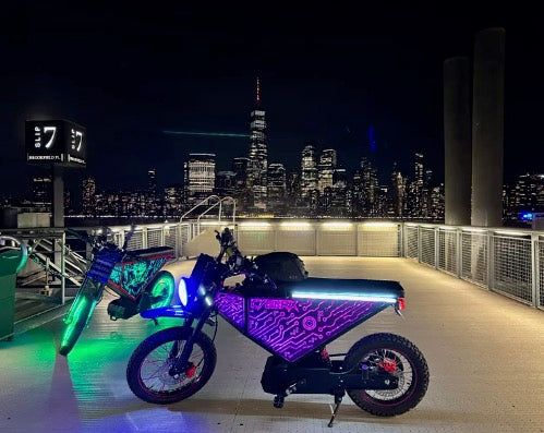 Custom Design on Mirror Acrylic w/ LED'S