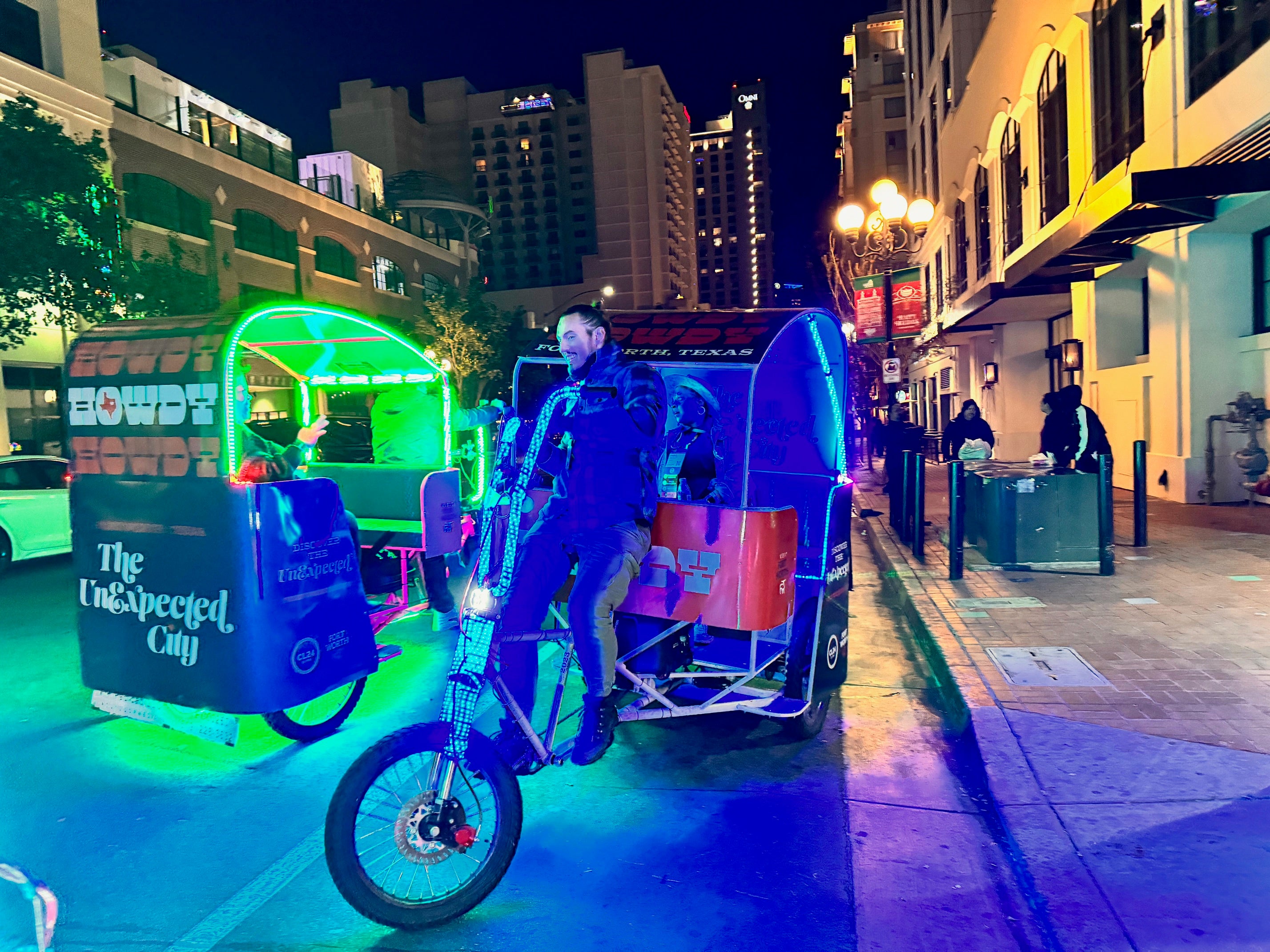 Electric Six-Seater Pedicab