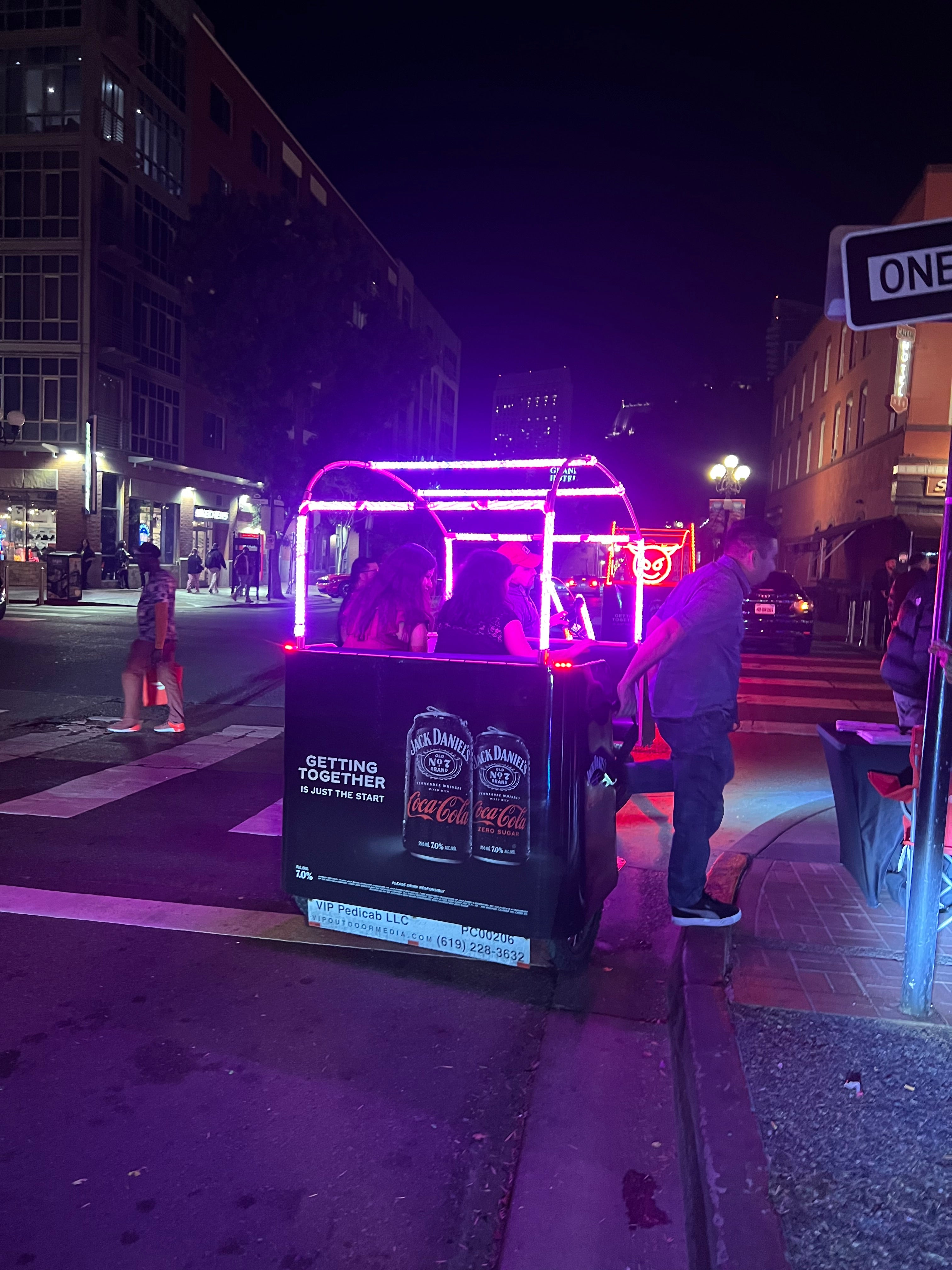 Electric Six-Seater Pedicab