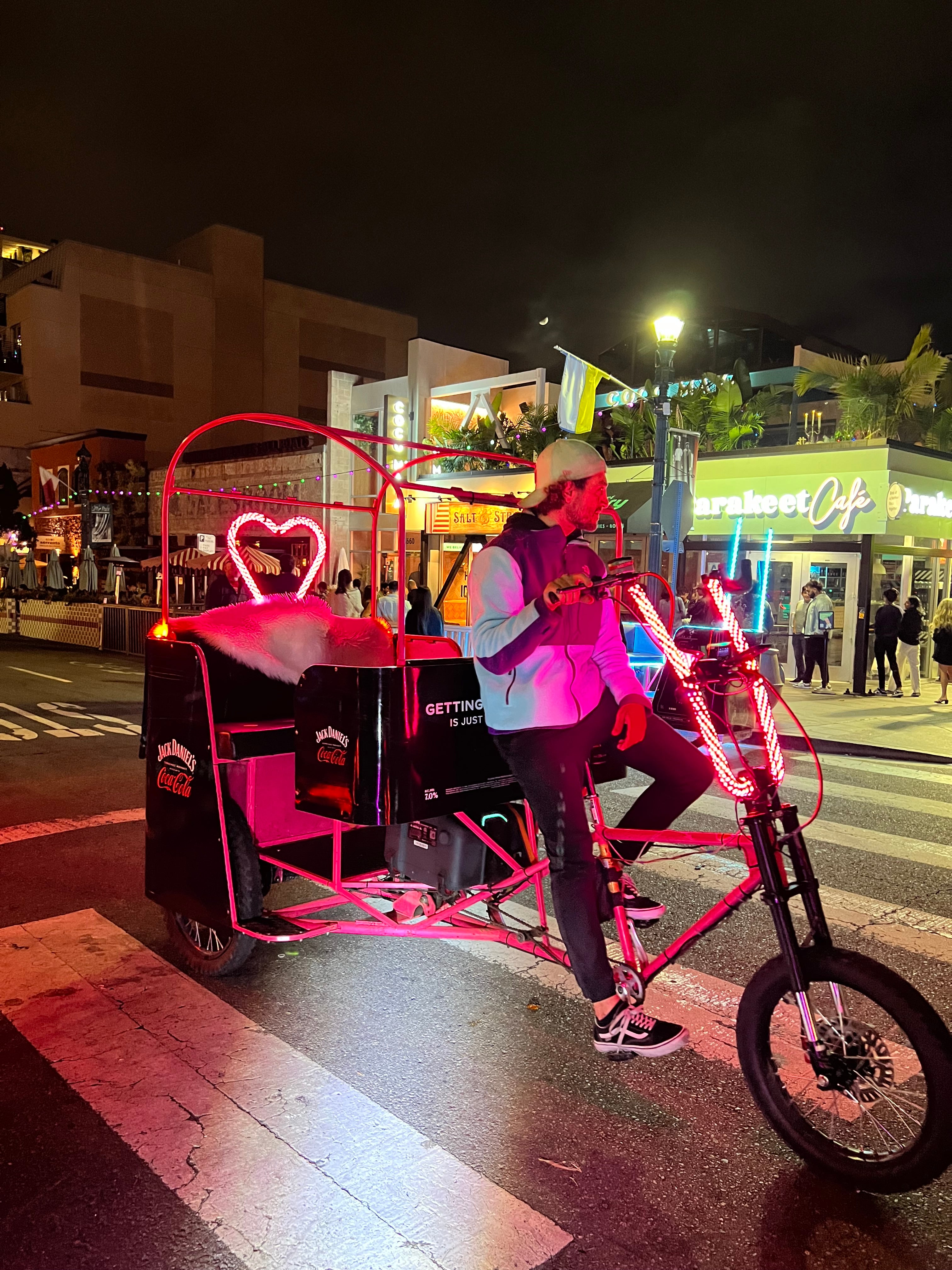 Electric Six-Seater Pedicab