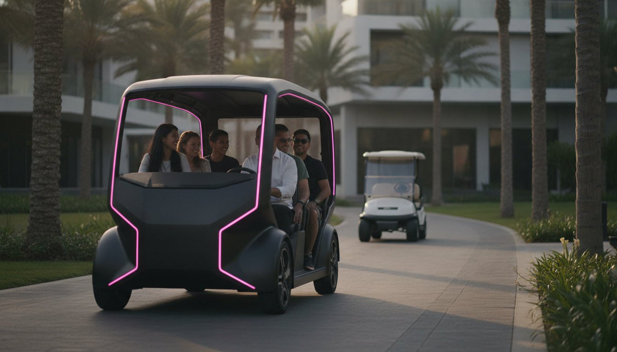 Pedicab vs Golf Cart for Resort Transportation: The 2026 ROI Comparison