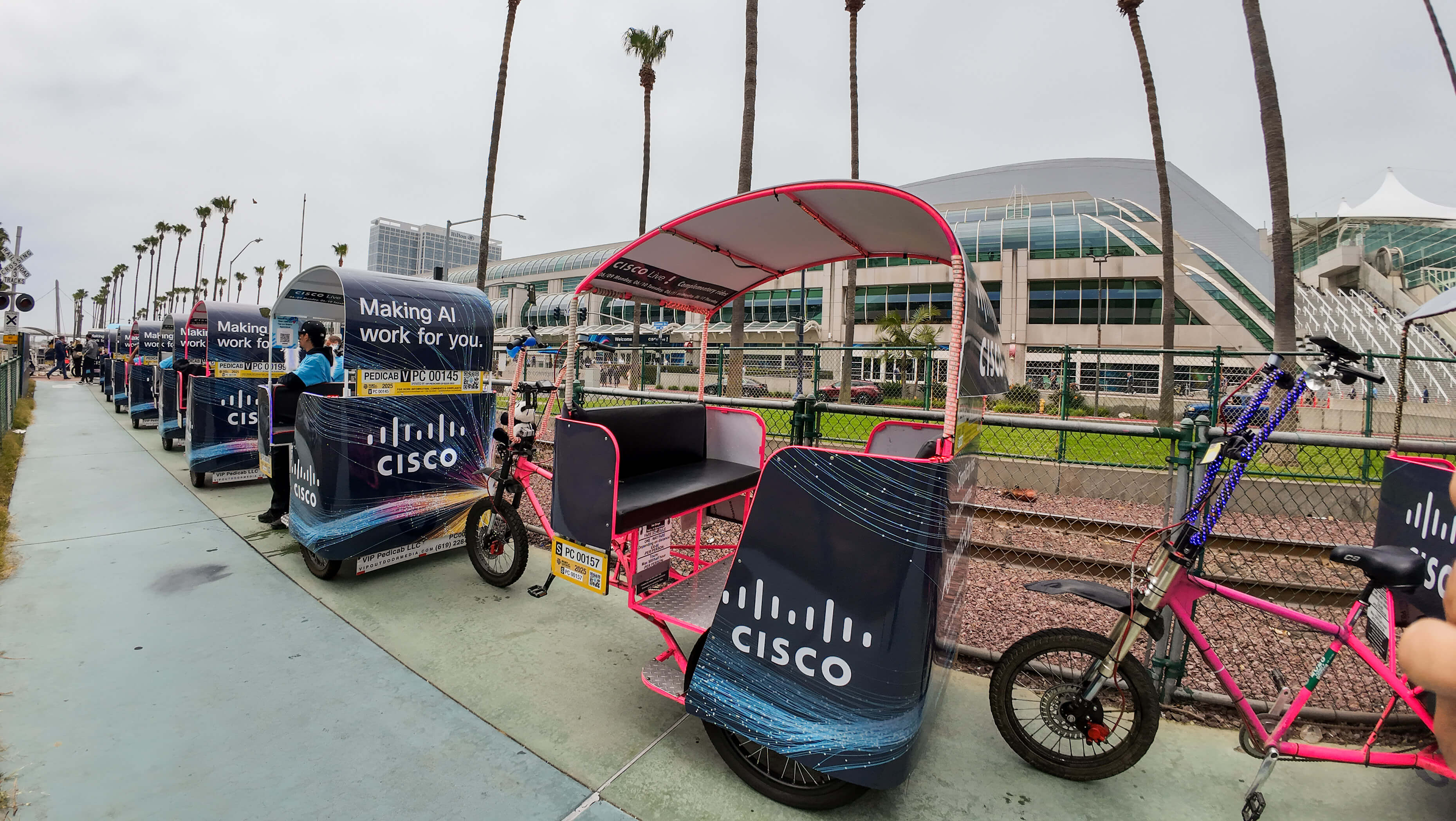 Electric Six-Seater Pedicab