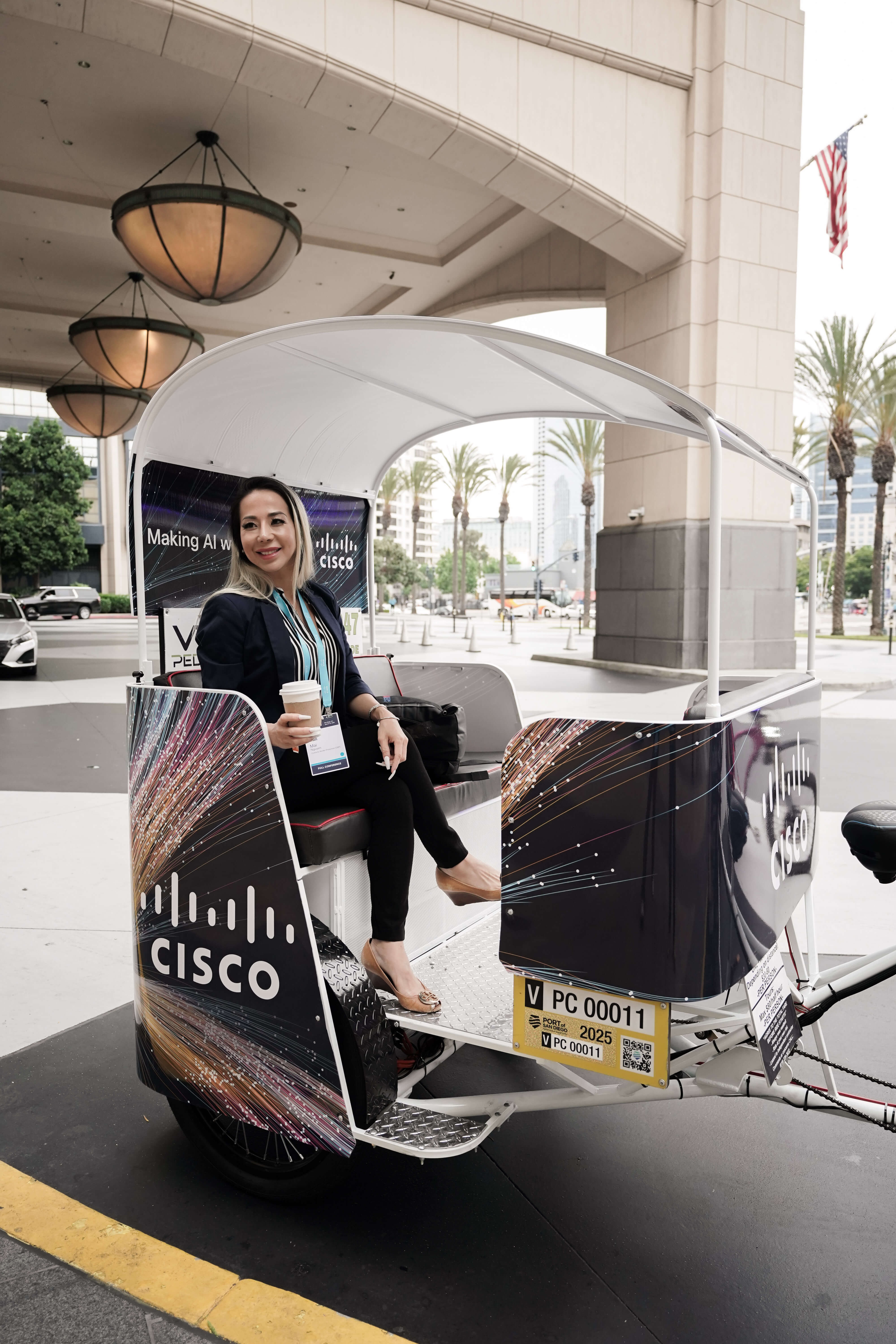 Electric Six-Seater Pedicab