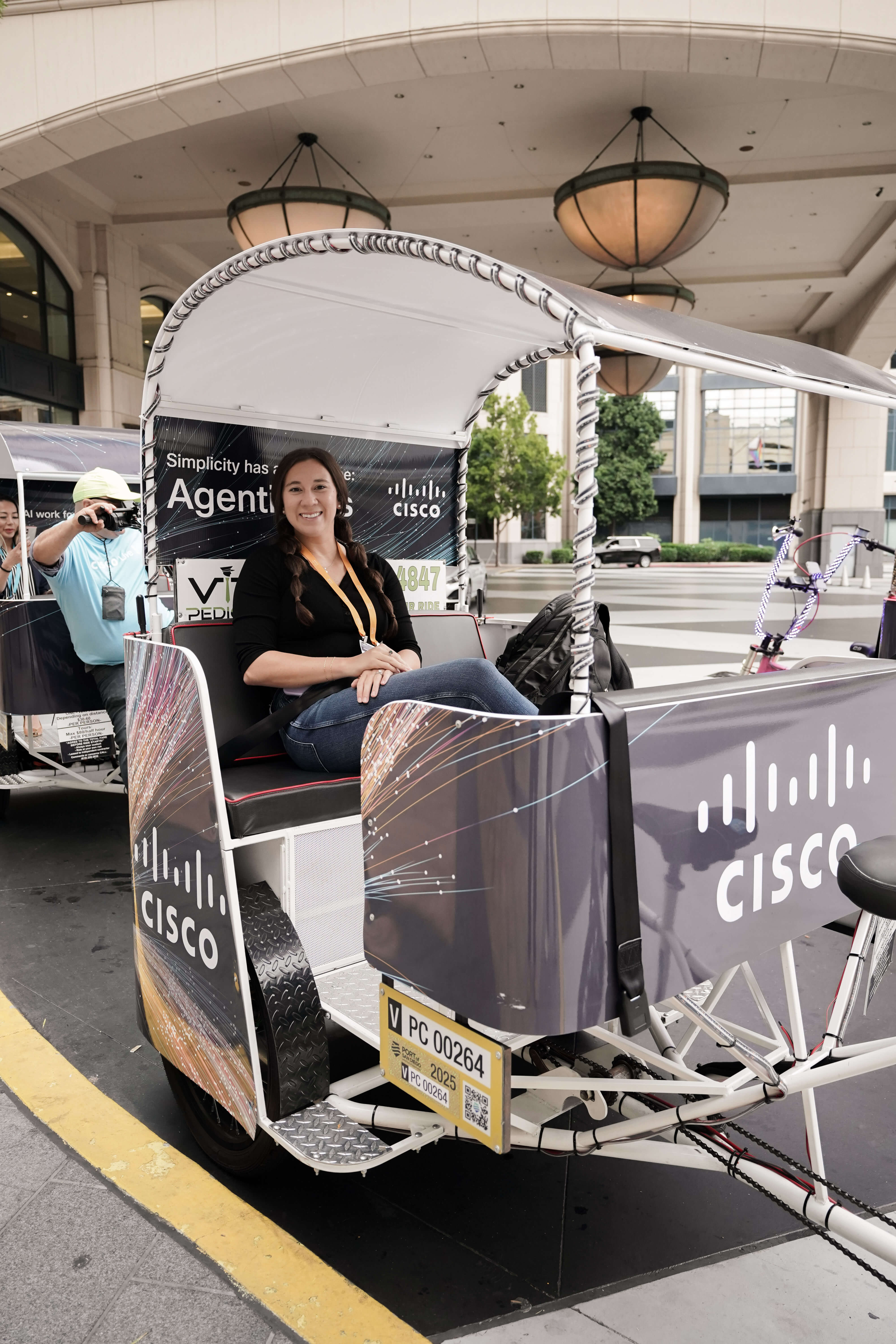Electric Six-Seater Pedicab
