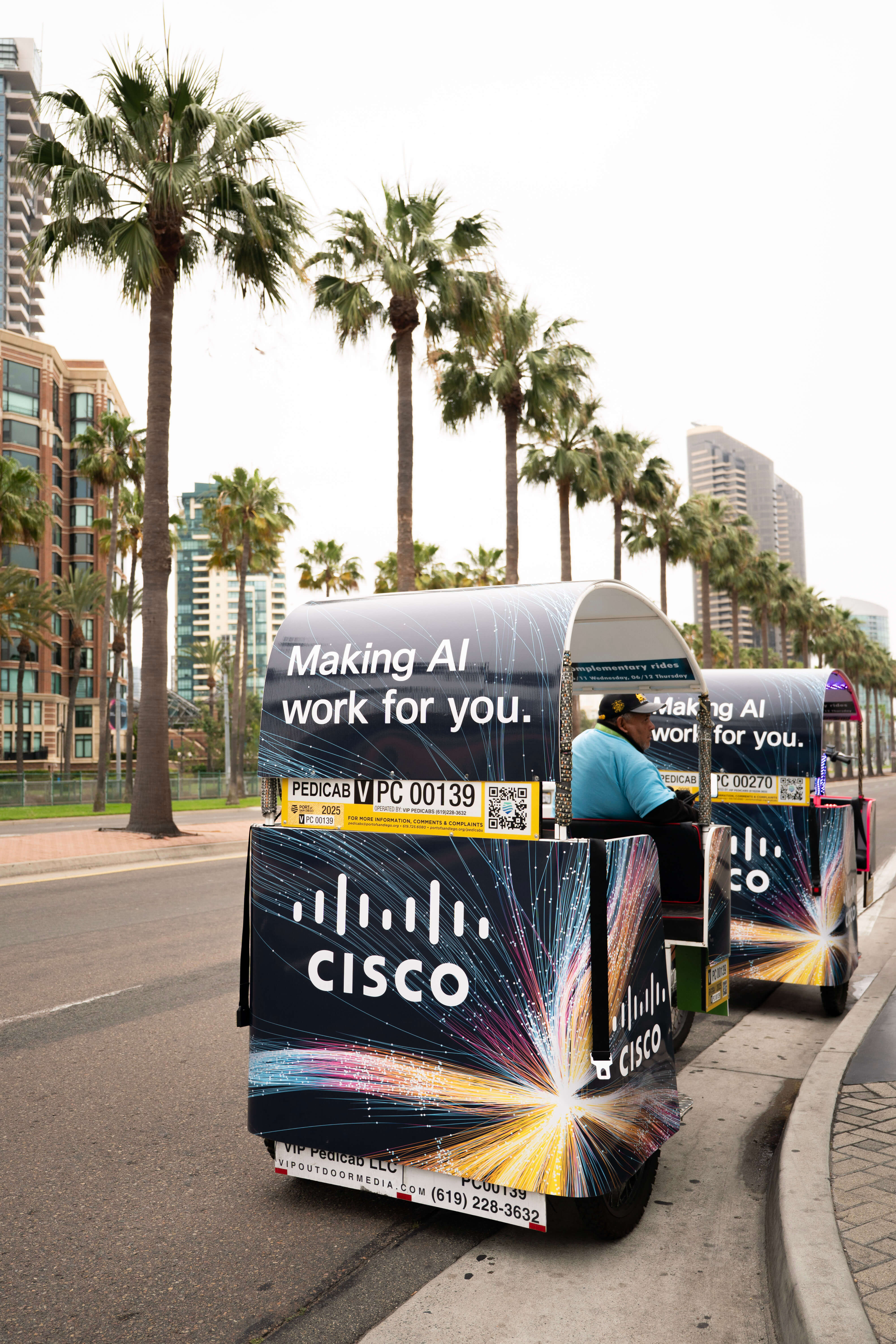 Electric Six-Seater Pedicab